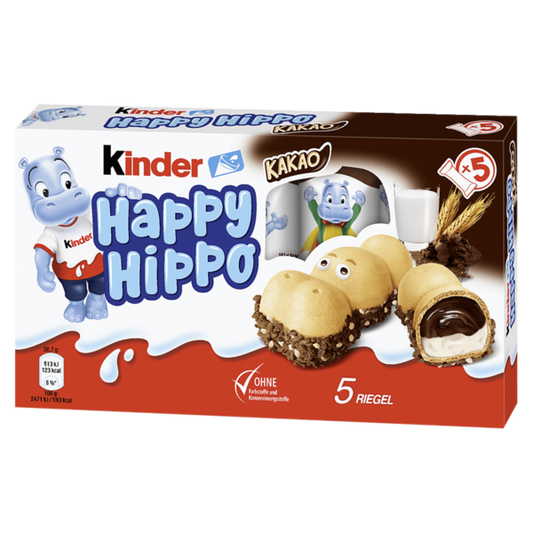 Happy Hippo Cocoa 5-pack